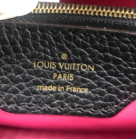 Louis Vuitton Taurillon Parnasséa Capucines MM Bag