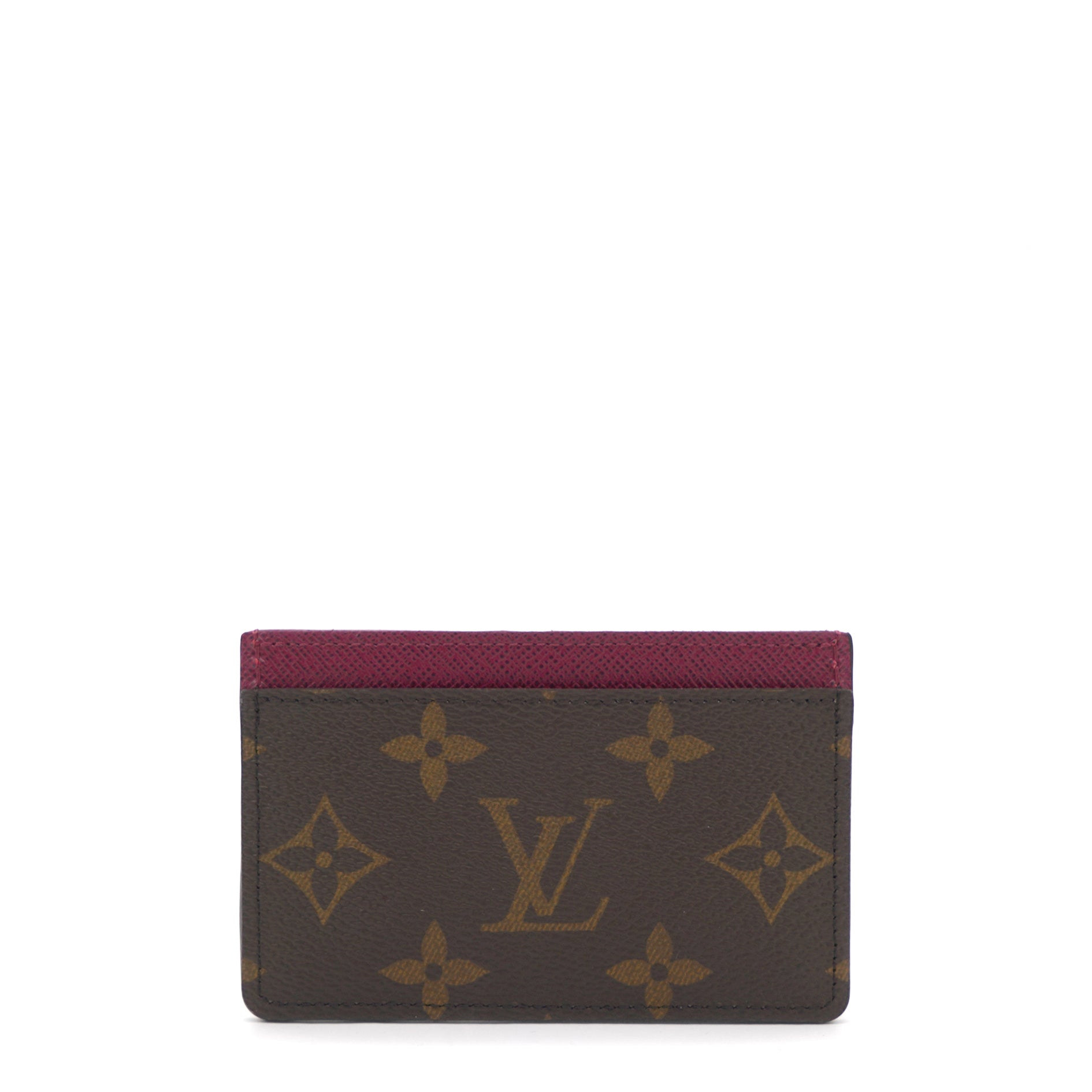 Louis Vuitton Monogram Canvas Card Holder Fuschia – STYLISHTOP