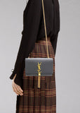 Small Kate Bag with Tassel in Smooth Leather
