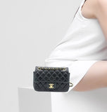Chanel Classic Flap Mini Lambskin Black