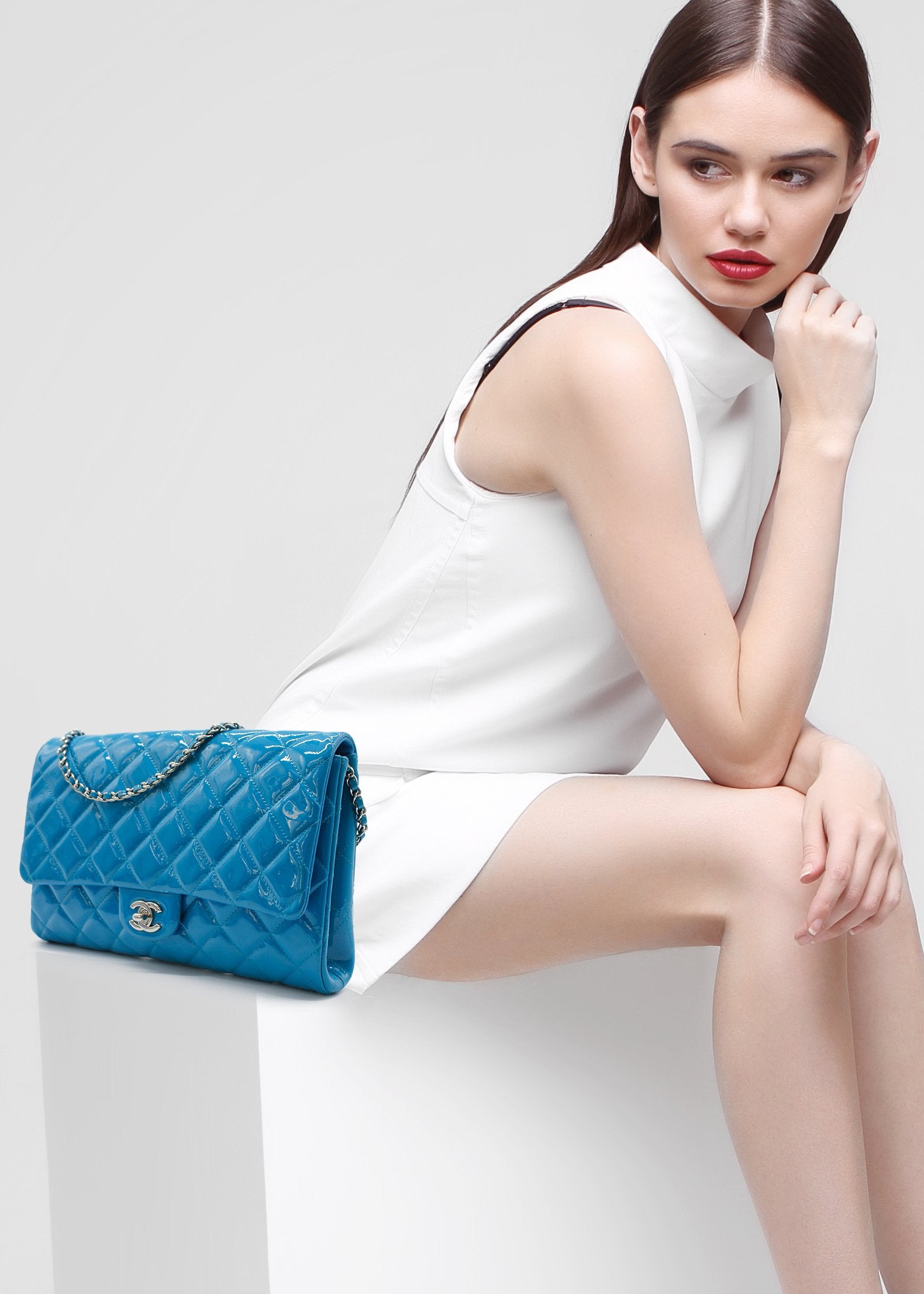Chanel Timeless Quilted Patent New Clutch – STYLISHTOP